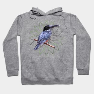 Giant Kingfisher - Bird in Africa - Ornithology Hoodie